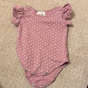 Baby Onsie with Ruffle Sleeves